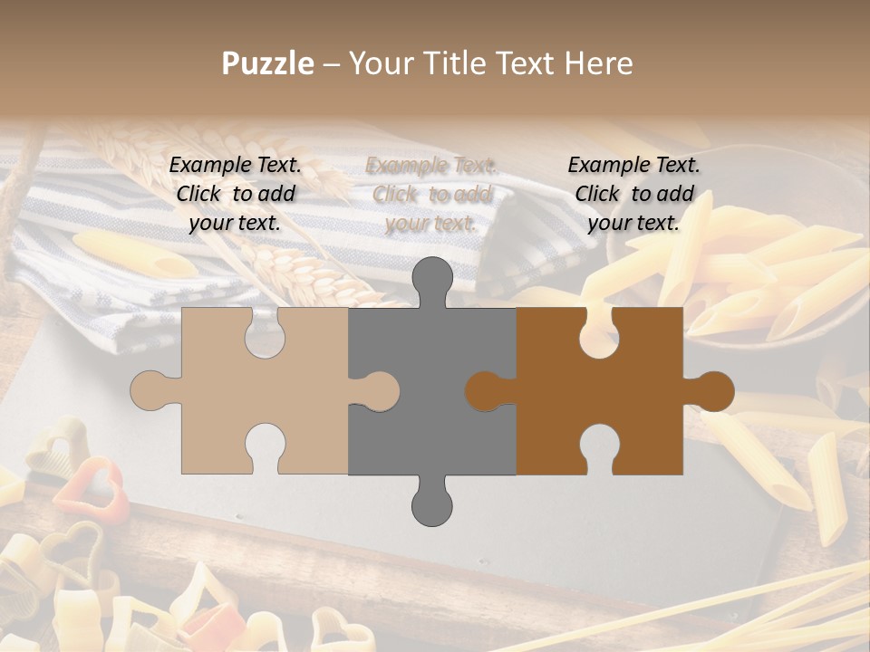 Recipe Announce Organic PowerPoint Template