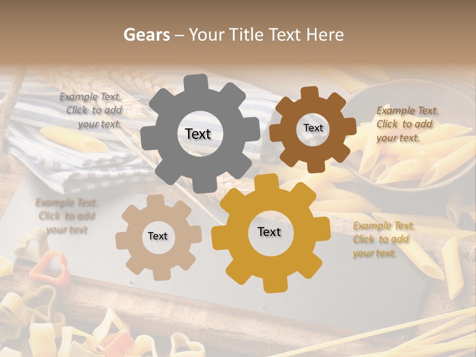 Recipe Announce Organic PowerPoint Template