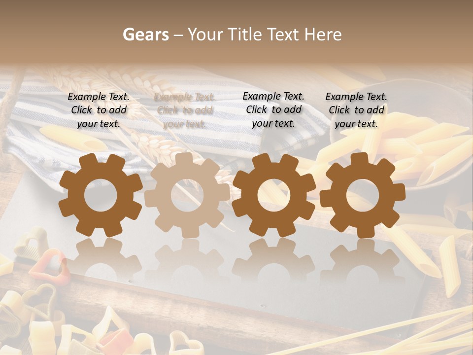 Recipe Announce Organic PowerPoint Template