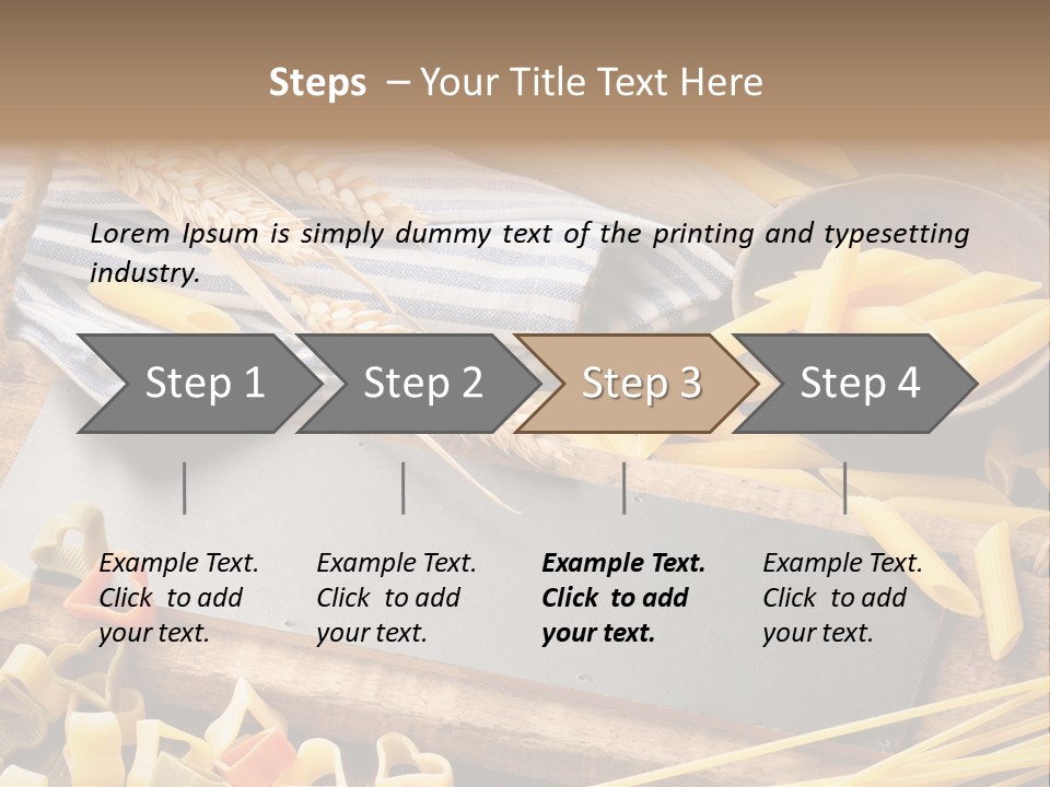 Recipe Announce Organic PowerPoint Template