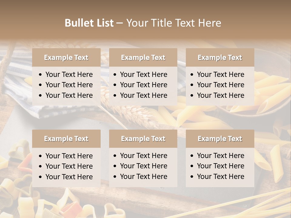 Recipe Announce Organic PowerPoint Template