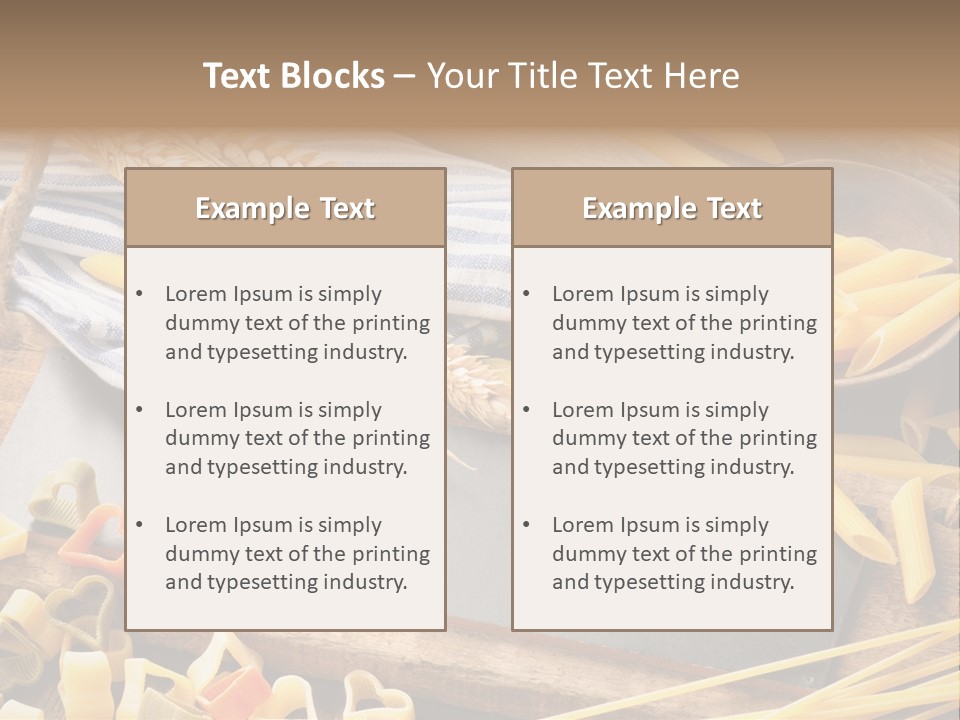 Recipe Announce Organic PowerPoint Template