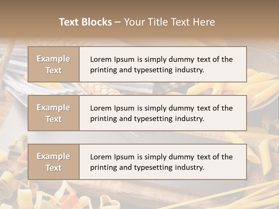 Recipe Announce Organic PowerPoint Template