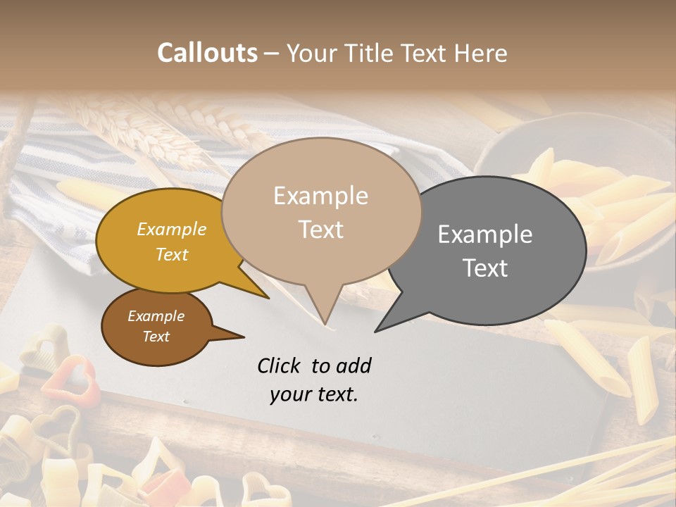 Recipe Announce Organic PowerPoint Template