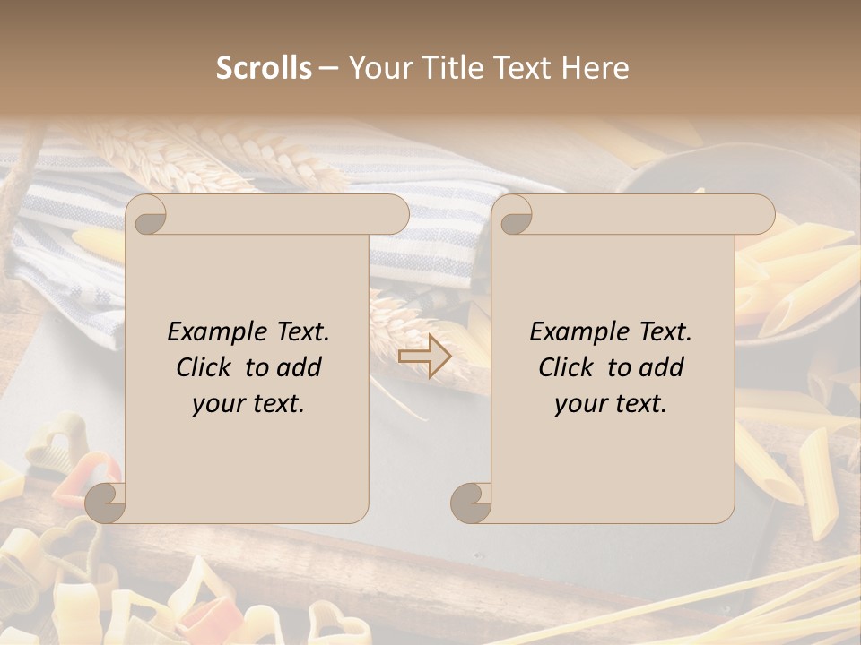 Recipe Announce Organic PowerPoint Template
