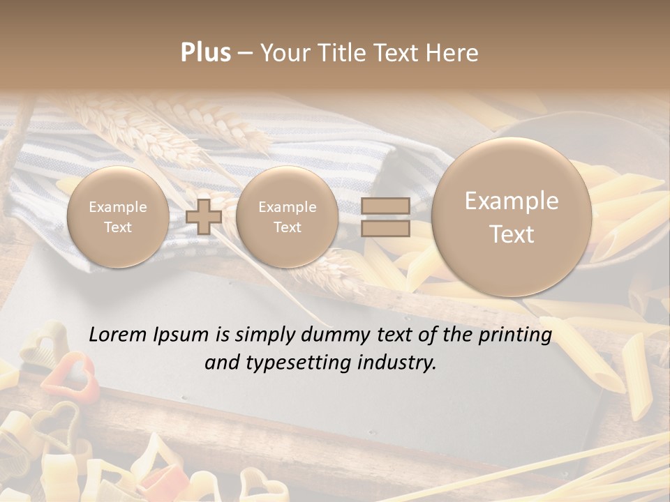 Recipe Announce Organic PowerPoint Template