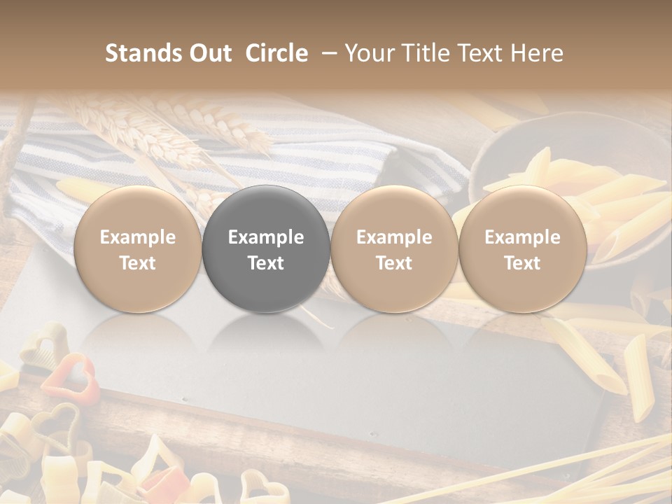 Recipe Announce Organic PowerPoint Template
