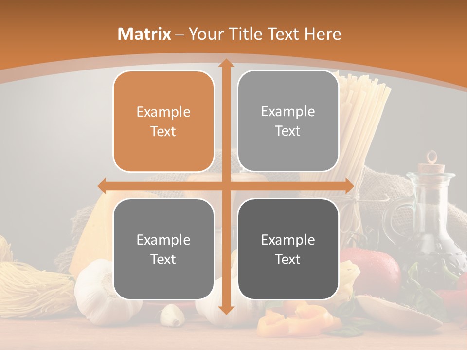 Garlic Dieting Cooking PowerPoint Template