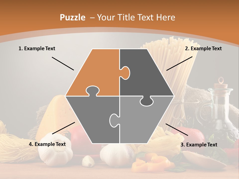 Garlic Dieting Cooking PowerPoint Template