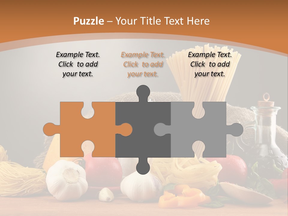 Garlic Dieting Cooking PowerPoint Template