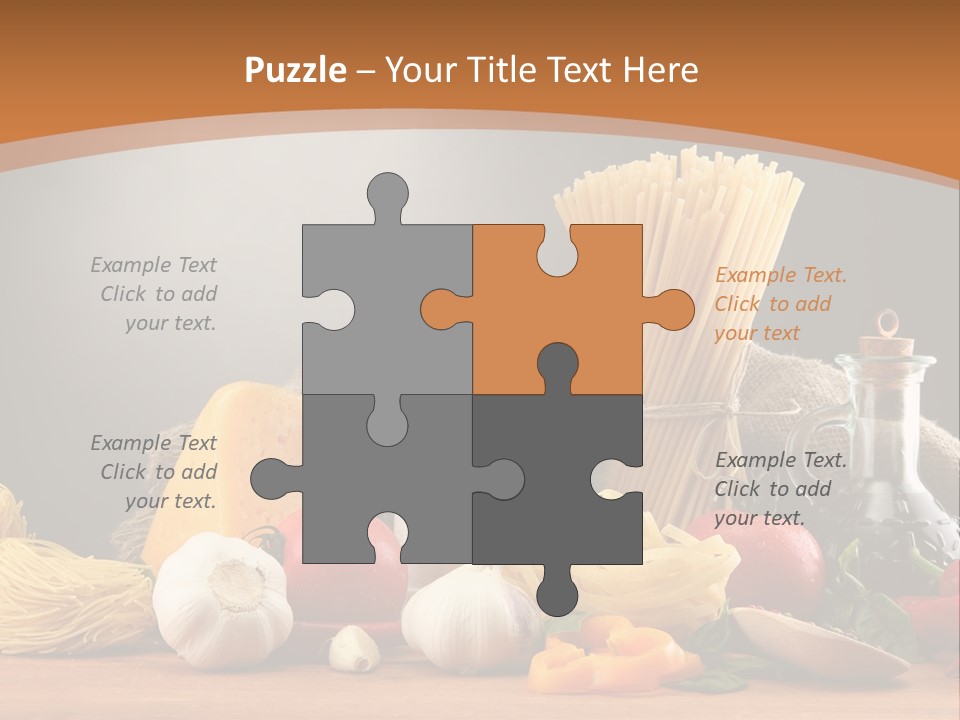 Garlic Dieting Cooking PowerPoint Template