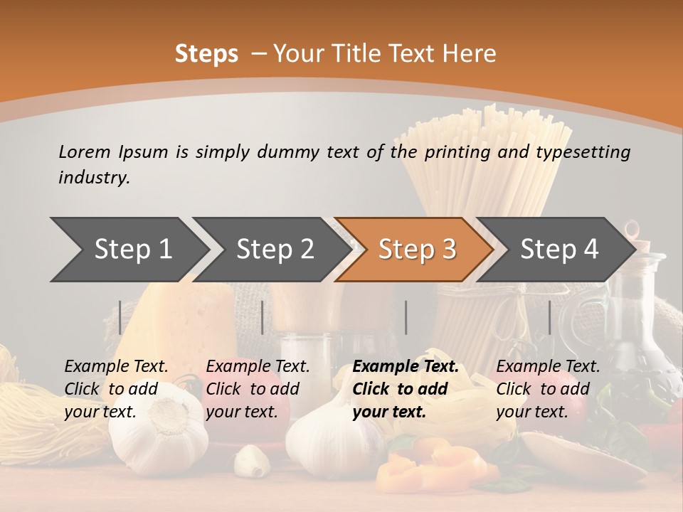 Garlic Dieting Cooking PowerPoint Template