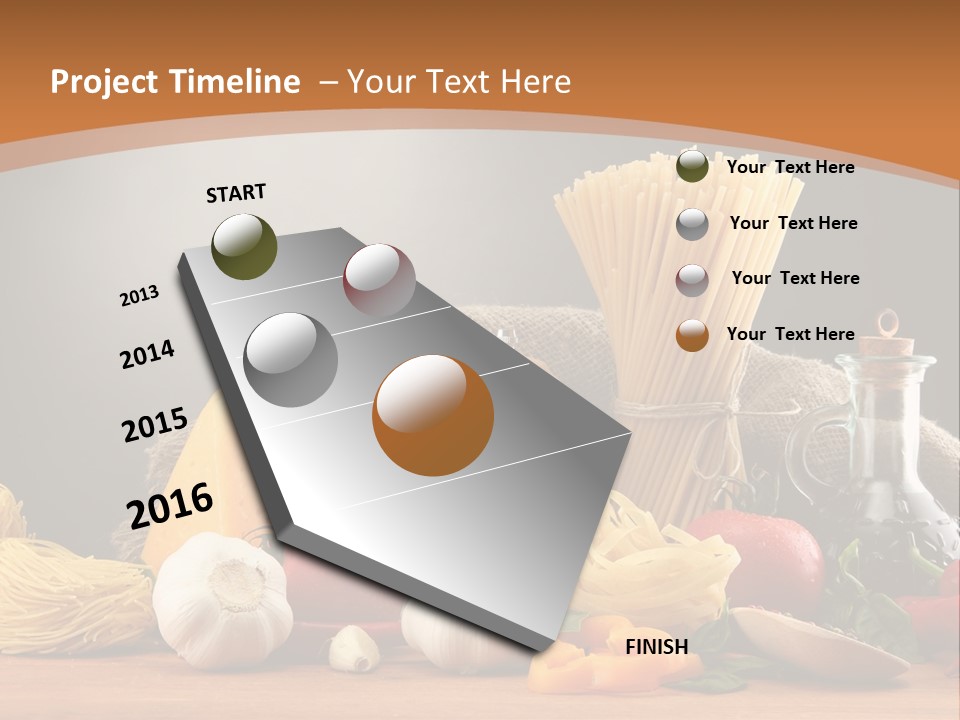 Garlic Dieting Cooking PowerPoint Template