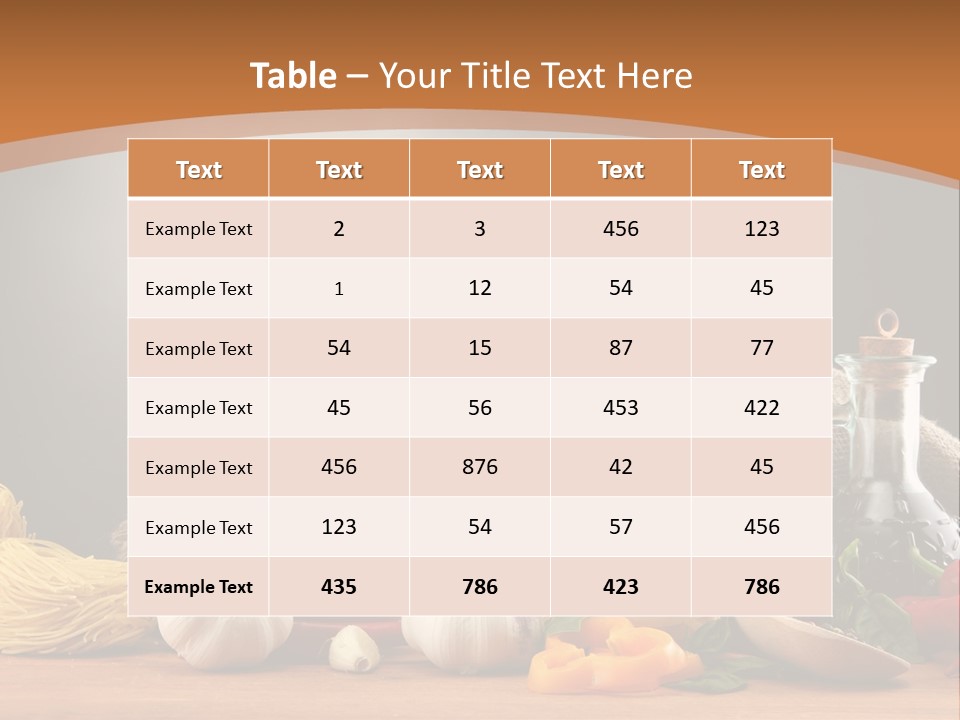 Garlic Dieting Cooking PowerPoint Template