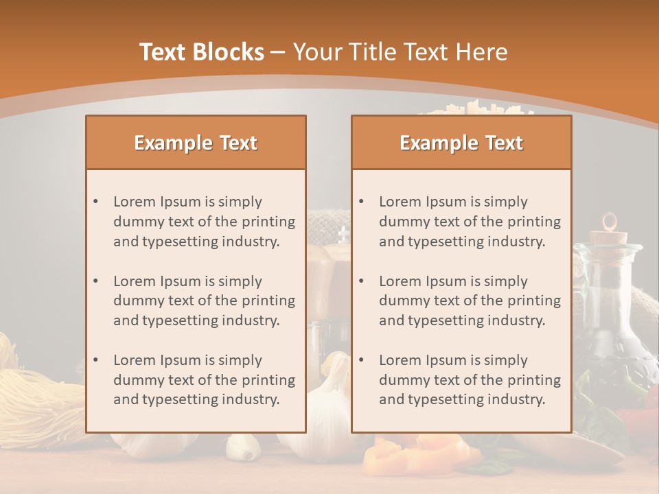 Garlic Dieting Cooking PowerPoint Template