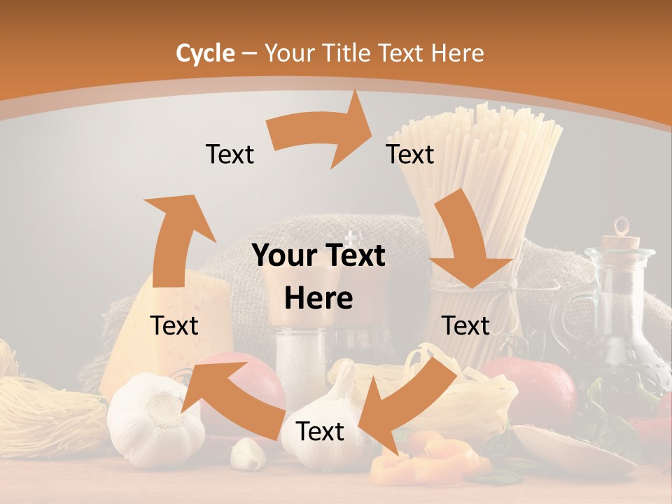 Garlic Dieting Cooking PowerPoint Template