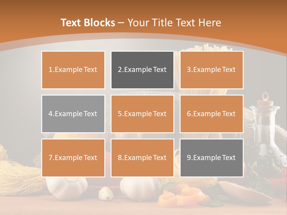 Garlic Dieting Cooking PowerPoint Template