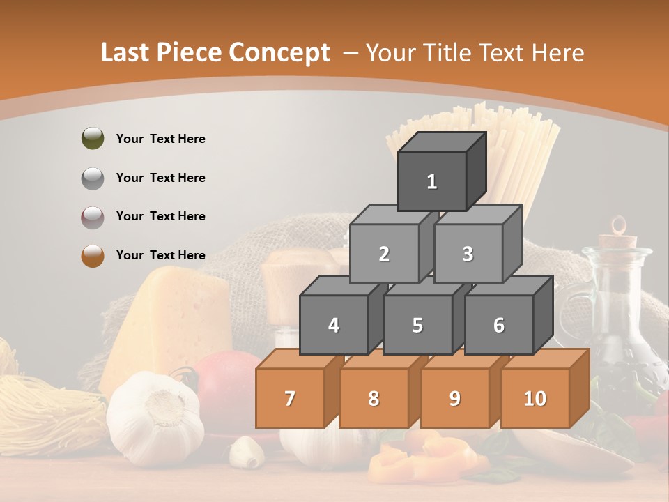 Garlic Dieting Cooking PowerPoint Template