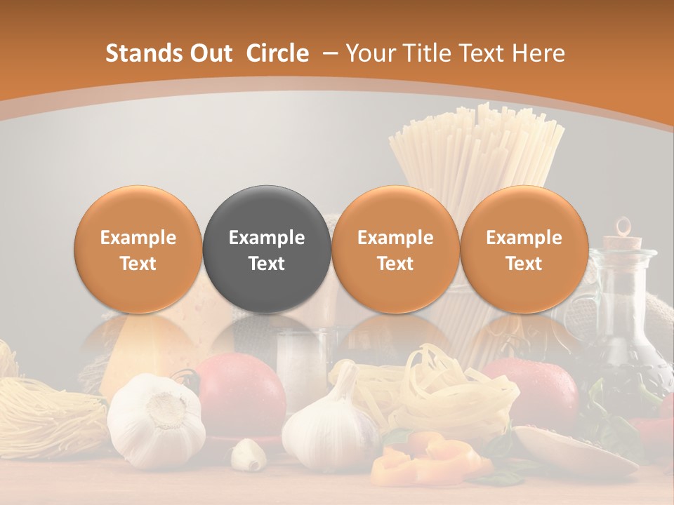 Garlic Dieting Cooking PowerPoint Template