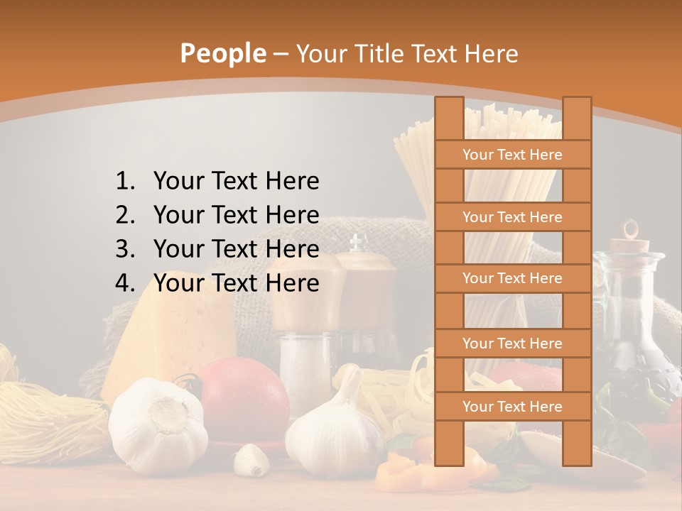 Garlic Dieting Cooking PowerPoint Template