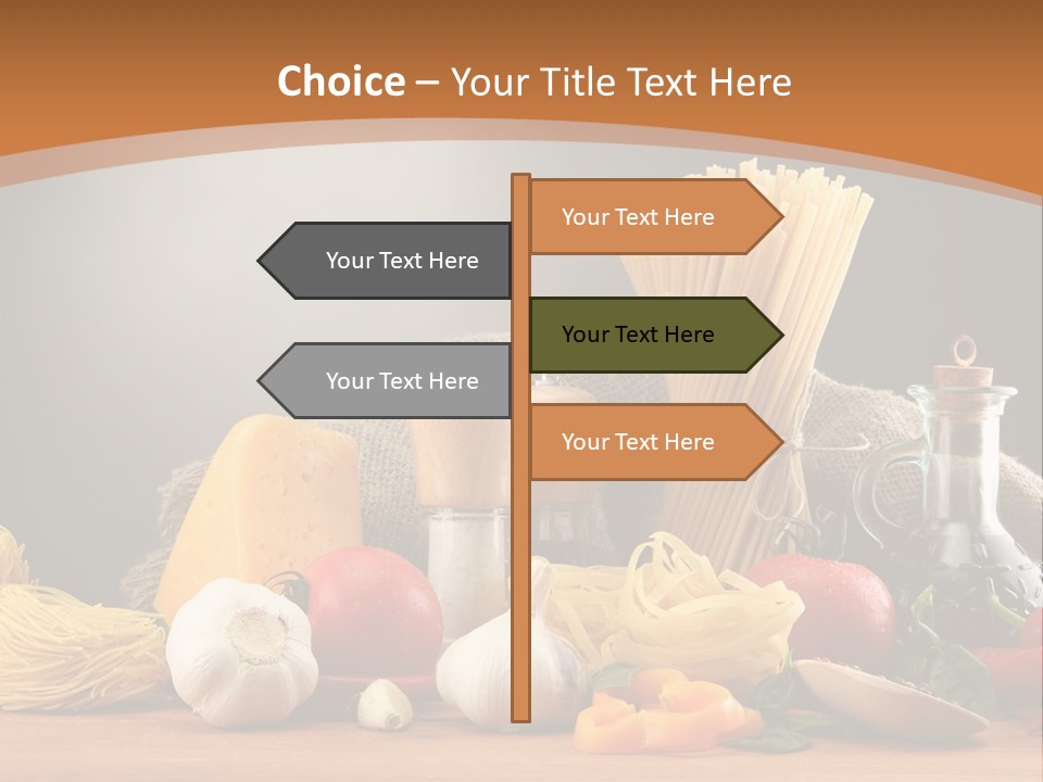 Garlic Dieting Cooking PowerPoint Template