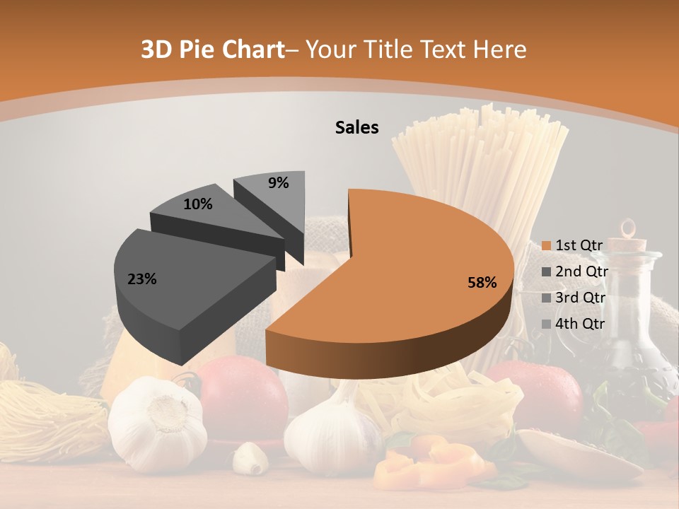 Garlic Dieting Cooking PowerPoint Template
