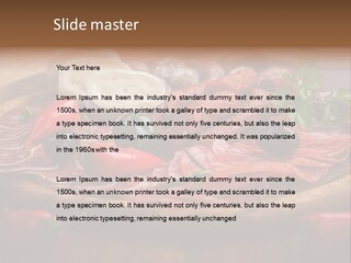 Cuisine Restaurant Delicacy PowerPoint Template