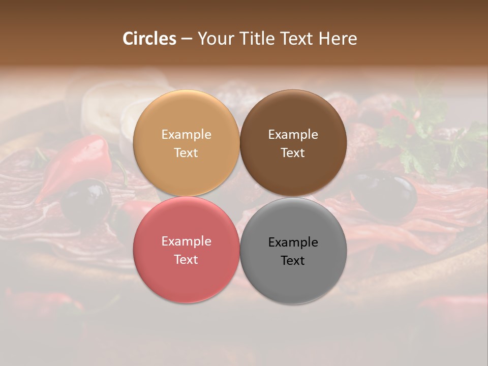 Cuisine Restaurant Delicacy PowerPoint Template