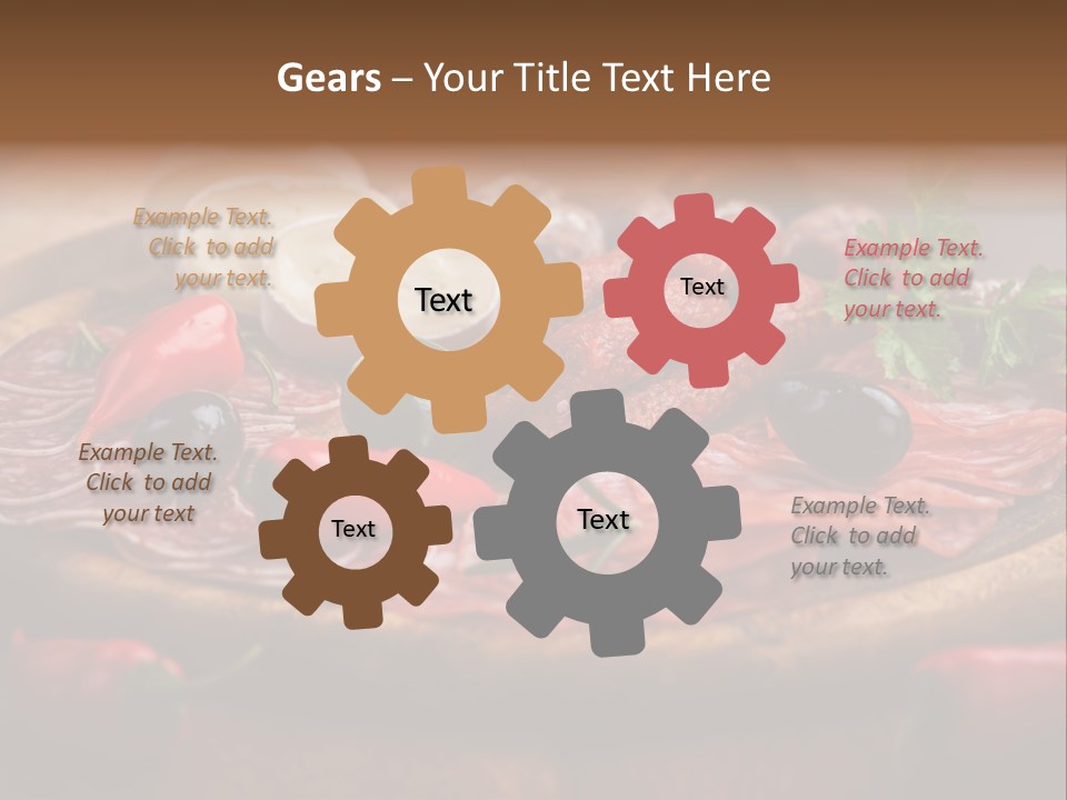 Cuisine Restaurant Delicacy PowerPoint Template