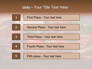 Cuisine Restaurant Delicacy PowerPoint Template