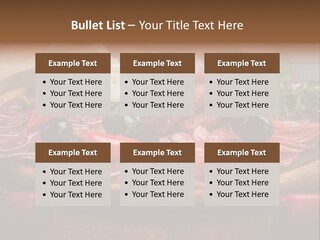 Cuisine Restaurant Delicacy PowerPoint Template