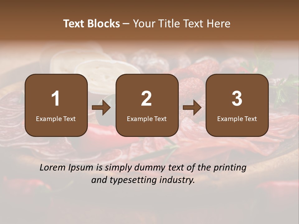 Cuisine Restaurant Delicacy PowerPoint Template