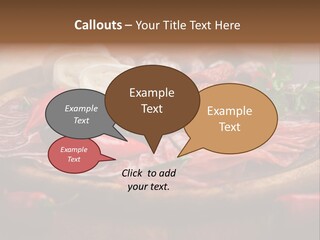 Cuisine Restaurant Delicacy PowerPoint Template