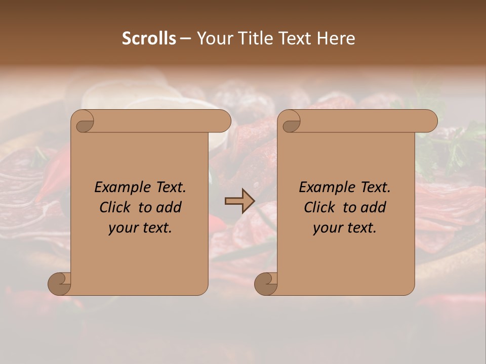 Cuisine Restaurant Delicacy PowerPoint Template