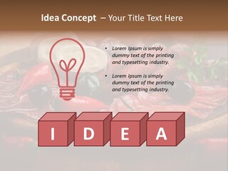 Cuisine Restaurant Delicacy PowerPoint Template