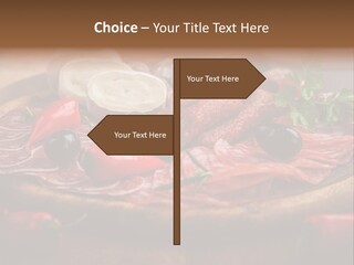 Cuisine Restaurant Delicacy PowerPoint Template