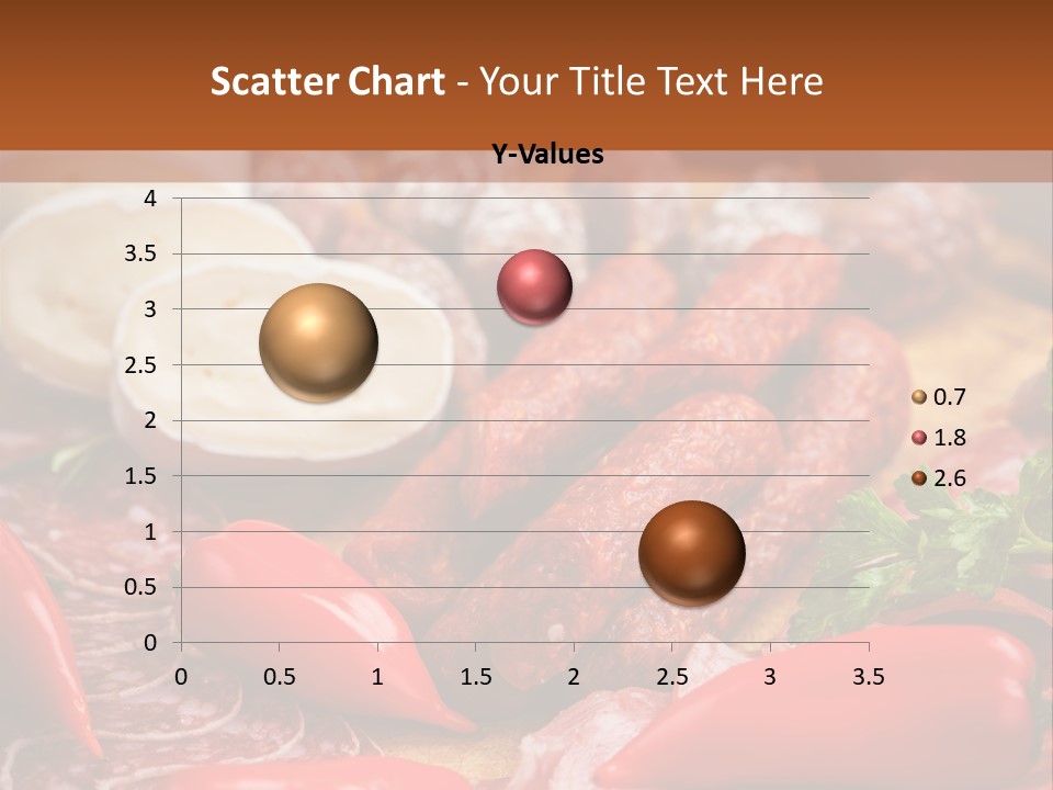Board Sausage Canape PowerPoint Template