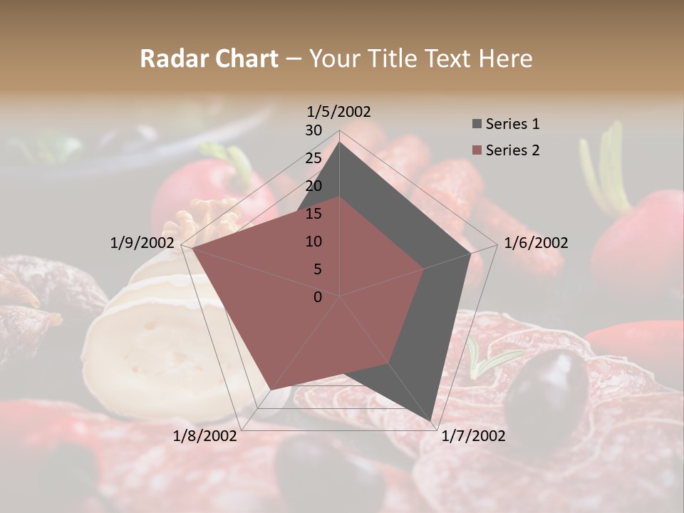 Olive Bacon Cuts PowerPoint Template