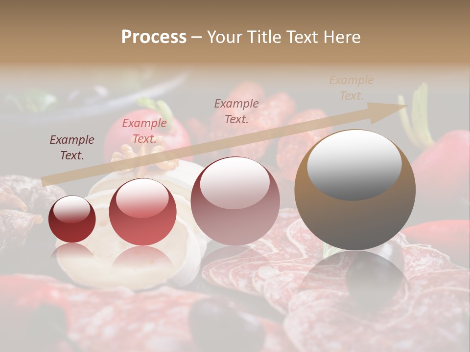 Olive Bacon Cuts PowerPoint Template