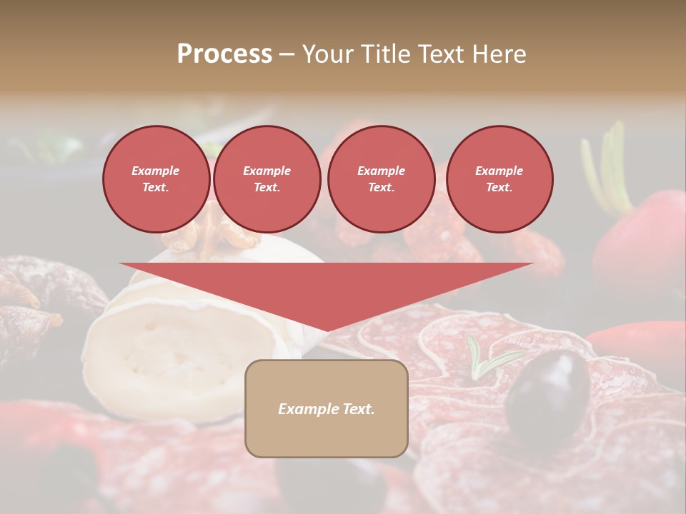 Olive Bacon Cuts PowerPoint Template