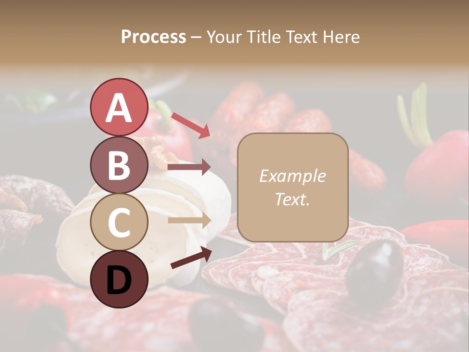Olive Bacon Cuts PowerPoint Template