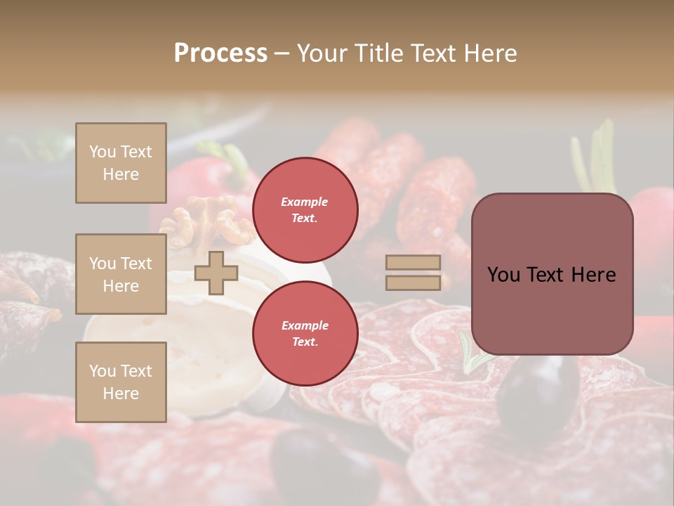 Olive Bacon Cuts PowerPoint Template
