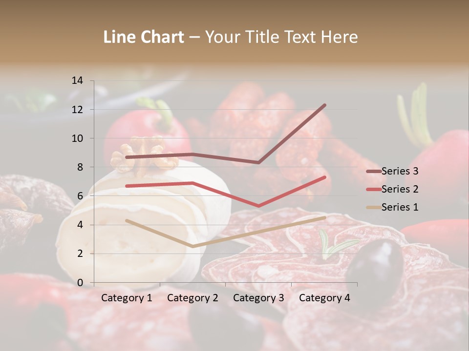 Olive Bacon Cuts PowerPoint Template