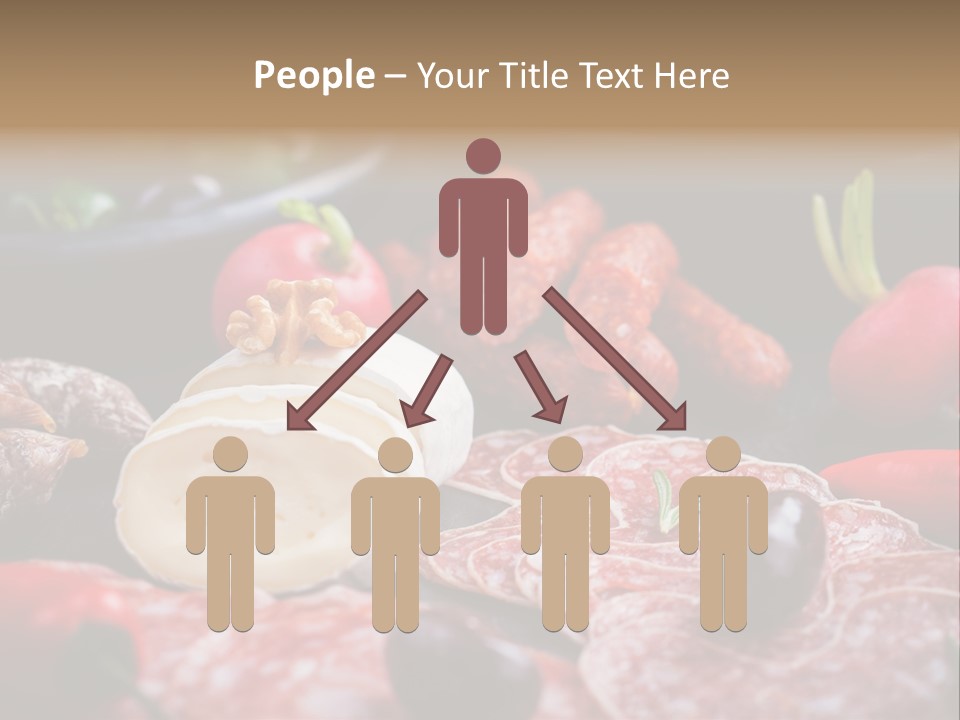Olive Bacon Cuts PowerPoint Template