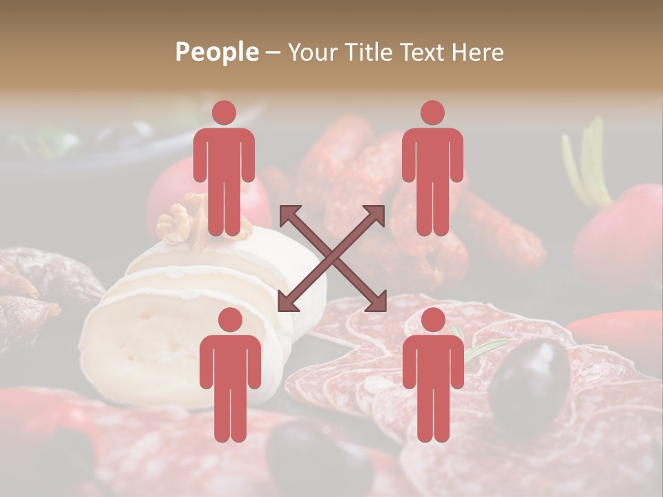 Olive Bacon Cuts PowerPoint Template