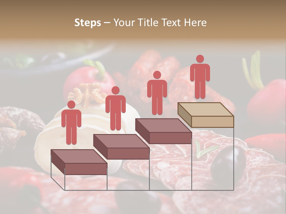 Olive Bacon Cuts PowerPoint Template