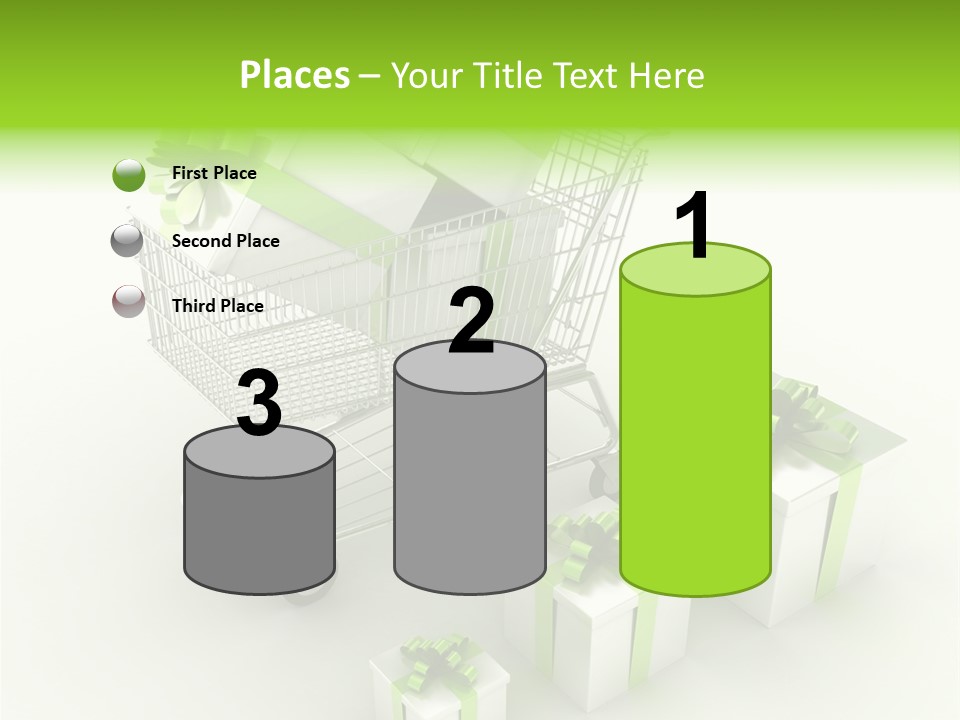 Box Pictogram Festive PowerPoint Template