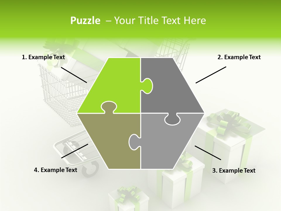 Box Pictogram Festive PowerPoint Template