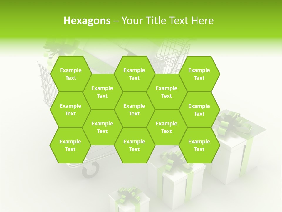 Box Pictogram Festive PowerPoint Template