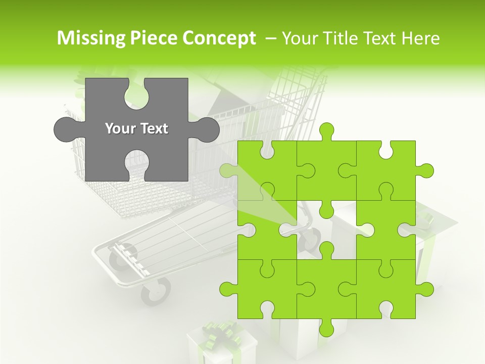 Box Pictogram Festive PowerPoint Template